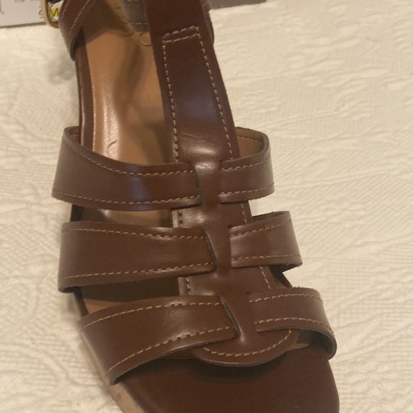 Franco Sarto MaryBeth Wedge Women's Sandals Size 9 M - Picture 3 of 7